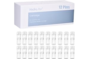 BESTAUTY Hydra.Pen H3/H5/H6 Cartucce 12 pin - 20 Pezzi per il Trattamento di Cicatrici da Acne, Depressioni, Cicatrici e Smagliature (20 pezzi, 12 pin per H3/H5/H6)