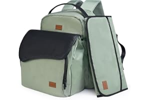 Gloppie Baby Nappy Diaper Changing Bag Backpack Multifunction All-in-One Change Bags for Mom and Dad