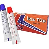 Proalet Jalasanj İran Yapıştırıcı,18 gr, İkiz T&uuml;p, G&uuml;&ccedil;l&uuml; Yapışkan, Seramik, Cam, Metal, Ahşap İ&ccedil;in, Suya Dayanıklı, Zımparala
