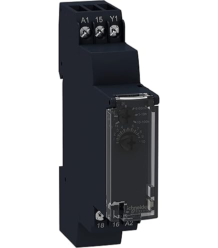 FINDER - RELEU DE TIMP MODULAR, 16A, 250VAC, 24-240VAC/DC, Timp actionare: 0.1 s - 24 h