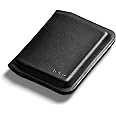 Bellroy Apex Slim Sleeve (Slim Bifold Leather Wallet, RFID Protected) - Raven