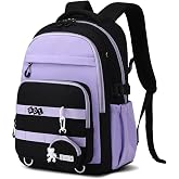 Amythe Girl's School Backpack &ndash; Large Lightweight Laptop Bag 15.6 Inches | Backpacks for Teenagers 10-18 Years Waterproof &ndash; C