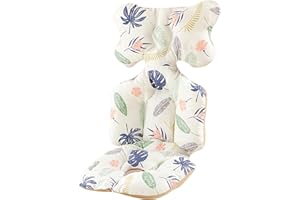 JINGLING JING LING Baby Riduttore Passeggino Universale Neonato,Copriseduta per Passeggini,Morbido & Reversibile in Puro Copri Seggiolino Auto,Cuscino Pad, Fodera per Cuscino per Seggiolino per Passeggino