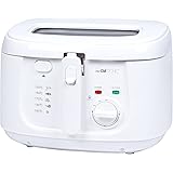 Clatronic FR 3771 Friteuse 2,5 L 1800 W Wit frituurpan