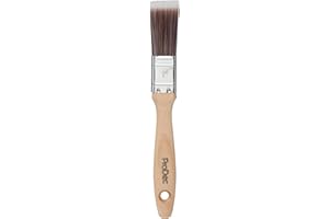 ProDec 1 inch Premier Trade Professional Synthetic Paint Brush for a Smooth Finish Painting with Emulsion, Gloss and Satin Paints on Walls, Ceilings, Wood and Metal, 1" 25mm