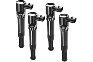 ‎FRANKBERG 4x Zündspule für Mito 955 500 312 Bravo II 198 Doblo 263 Idea 350 Panda 169 Punto 188 Stilo Musa 1.2L 1.4L 2002-2017 46777288