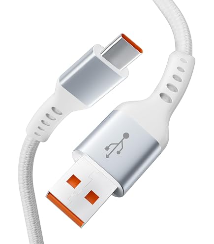 Cavo USB C 2M,Cavo USB Tipo C Ricarica Rapida Caricatore per Samsung
