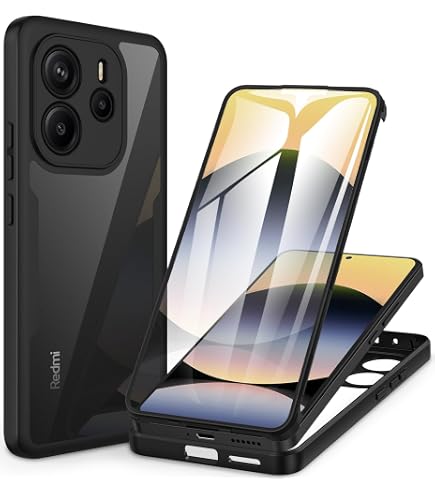 360° Handyhülle Für Xiaomi Redmi A5 4G (EU 173mm) – Mit Displayschutz, Stoßfest, In Blau
