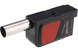 EBOXER Portable Electric BBQ Fan Handheld Revives Fire Flame Activator for Barbecue Air Blower for Outdoor Camping Picnic Cooking