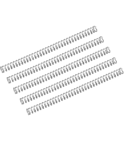 Lot De 10 Ressorts De Compression Acier – 35mm OD, Fil 2mm, Longueur Libre 20mm – Haute Résistance Pour Mécanique & DIY