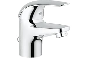 Grohe 23262000 23262000-Grifo para Lavabo, Acabado Cromado, Talla S,