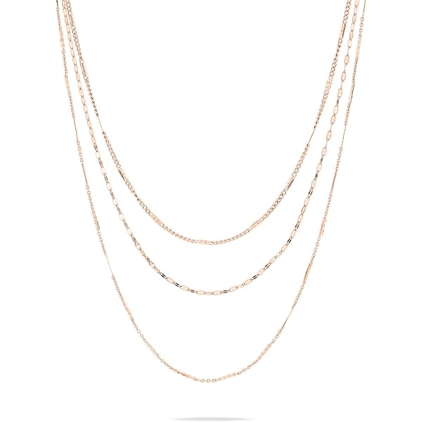 Liebeskind Collana, 45 cm, Acciaio inossidabile, Nessuna pietra preziosa