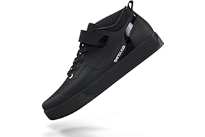 SANDUGO Mens MTB Mountain Bike SPD Cycling Shoes Flat Pedals Shoes,Suitable Mountain Biking DH Enduro, Compatible All 2 Bolts Pedals