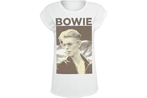 Mister Tee Femme Ladies David Bowie t-Shirts