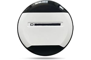 FENQING-Y Ersatzreifenabdeckung für Defender, Ersatzreifen-Radabdeckung, Kunststoffschutz für LR Defender 90 110 130 2-Türer 4-Türer 2020 2021 2022 2023 2024 2025 (Fuji White 3)