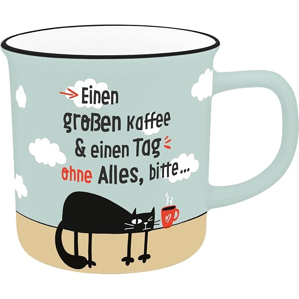 H:)PPY life Becher mit Motiv 