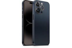 TF Skins Skin para iPhone 14 Pro Max Skin/Protector de pantalla para la parte trasera y los lados, incluye protección de la cámara contra arañazos, protector de pantalla (azul marino)