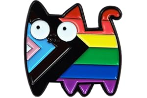 FINALCOOL Pride Pin，Spille Arcobaleno Pride，Spilla Lgbt,Orgoglio Gay, Pride Gadget,Per Vestiti, Zaino, Accessori Lgbtq, Accessori Rainbow Friends, Spille Per Gatti, Idea Regalo Per Pride Month