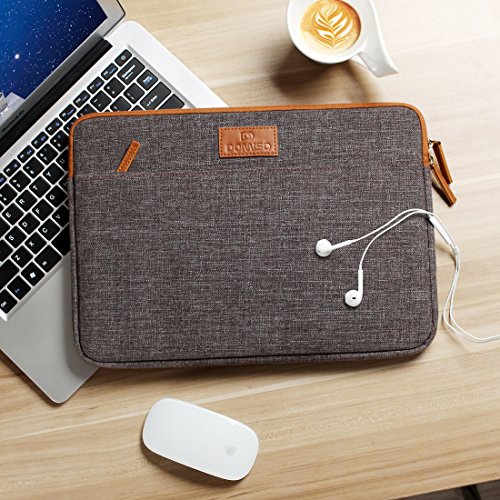 DOMISO 11 6 Zoll Laptoph  lle H  lle Tasche Sleeve Case Etui Notebook Schutzh  lle Canvas-Gewebe f  r 11 6  Notebook Computer Chromebook   11 6  MacBo