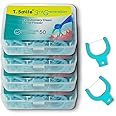 T.Smile Evolutionary Clean Dental Flosser (200 Extra Strength Refills, No Handle Included)