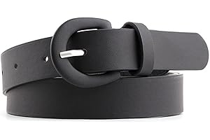 MNSYD Ceinture de taille en simili cuir souple pour femmes avec boucle ardillon pour pardessus Jeans Pantalons Robe de Noël Anniversaire Saint Valentin Femmes Filles Cadeau