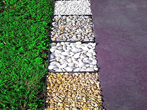 10 Meter – flexible Kunststoff   Rasenkanten   mit 60 Securing   Anker gratis – Flexible Garteneinfassung , Flexible Rasenkanten ,   Kunststoff-Garteneinfassung ,   Flexible Garten Rasen,   Garten-Ideen,   Garten Entwurf. (10, Schwarz) - 4