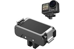 CERFFOOL Supporto magnetico adattatore per DJI Osmo Action 4/3 Adattatore magnetico a sgancio rapido Supporto pieghevole 1/4 "Thread Action Camera Accessori