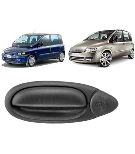 Maniglia Apriporta Esterna Anteriore Destra Per Citroen Jumper, Fiat Ducato, Peugeot Boxer - Nera