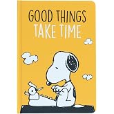 Grupo Erik Snoopy Dotted A5 Notebook - Snoopy Gifts | Official Merchandising: Journaling notebook A5, Notepad with Stickers a