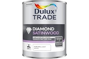 Dulux Trade Diamond Satinwood - Pure Brilliant White - 1 litres