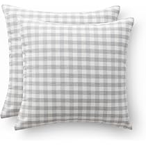 6 Serviettes En Coton Vichy 45x45cm - Qualité Hôtelière - Fabriqué En Espagne - Coloris Eau