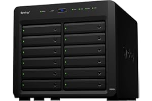 Synology Disk Station DS2422+ - NAS server - 12 bays - SATA 3Gb/s - RAID 0, 1, 5, 6, 10, JBOD - RAM 4 GB - Gigabit Ethernet - iSCSI support