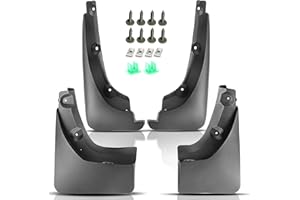 YHTAUTO Set of 4 Mud Flaps Splash Guards for Toyota RAV4 2006-2012 with Factory Fender Flares