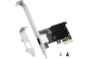 JINSIHU PCIe Scheda di Rete 1 Gigabit, 1Gb PCIe Network Card, T PCIe RTL8168 1000/100Mbps PCI Gigabit Scheda Ethernet RJ45 LAN Controller Supporta Windows/Linux/MAC