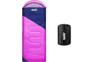 Pystuvo Sleeping Bag for Adults,4 Season Sleeping Bag,Lightweight,Waterproof Indoor & Outdoor Use,Comfortable Sleeping Sackfor Kids,Teens & Adults for Hiking,Backpacking and Camping