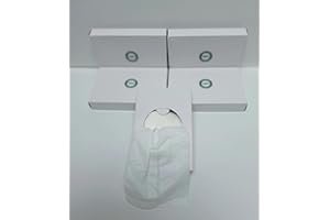 MELLCREST Hygiene Bag Holder Refills/Sanitary Bag Refills – 125 Eco-Friendly Hygiene Bags (5 Boxes x 25) | Dispenser-Compatible for Hotels, B&Bs & Guest Toilets