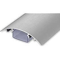 Canalina Passacavi In Alluminio Acciaio INOX 100 Cm - Design Moderno Per Interni Ed Esterni - Foto 3