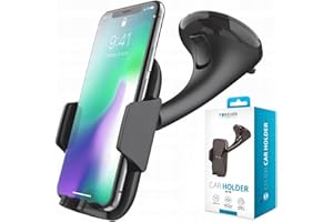 FOREVER Support Voiture avec rotule pour Tableau de Bord, Support pour téléphone Portable, Support pour téléphone Portable pour Voiture, Support Voiture pour Smartphone pour iPhone, Samsung, Huawei