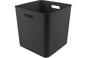 SUNWARE PERFECTLY ORGANISED Sunware Basic Boîte à bûches 25 l 31 x 31 x 31 x 31 cm Noir