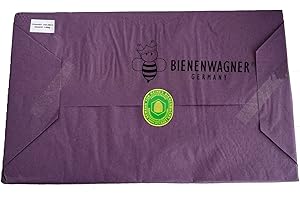 Biene Bienenwagner Mittelwände 1Kg Deutsches Wachs Deutsch Normal DNM Zander Dadant Mini Plus Zertifiziert/Analysiert (Langstroth)