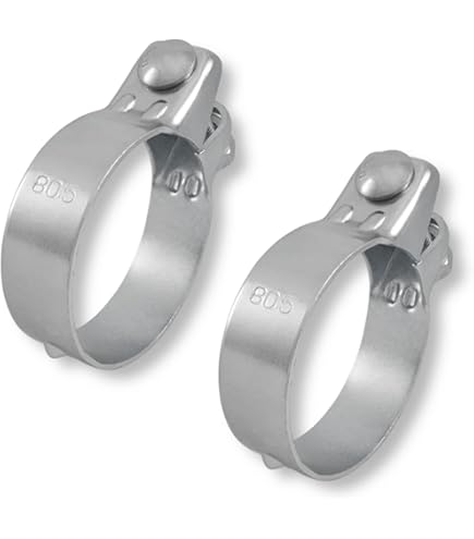 4x Bügelschelle 48mm Verzinkt - Stabile Rohrklemmen Für Auspuff & Installation