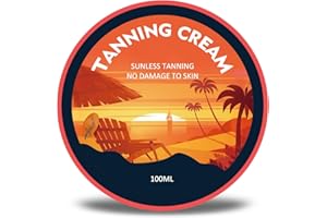 PROBUK Autobronceador 100g, Crema Aceleradora de Bronceado Corporal, Bronceador Cuerpo, Crema Bronceadora, para Uso en Camas Solares y para Potenciar el al Aire Libre