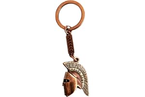 WHATMATTER Llavero con asco espartano 300, cobre, color 1