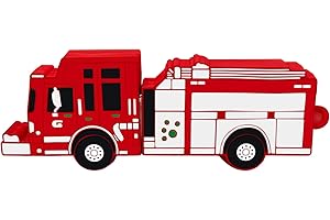 TOHDNC Chiavetta USB, 64GB Penna Portatile Antiurto USB Key 64GB Pendrive USB2.0 Flash Drive Unità Memoria 64GB Thumb Drive per Archiviazione Dati PC, Computer, Auto, Laptop, Smart TV, Ecc(Rosso Veicolo)