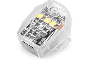 HeiyRC Mini 4K Drone Strobe Light, Compatible with DJI Air 3S, Neo, Avata 2, Air 2S, Mavic Mini 2 SE, Mavic 3 Pro - Night Flight, Anti-Collision, Rechargeable LED Lamp Accessory