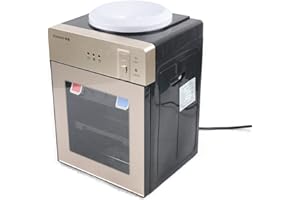 Futchoy Distributore di acqua elettrica da 550 W, distributore di acqua calda e fredda, per casa e ufficio, adatto per acqua in bottiglia da 3,5/5/10/18,9 l