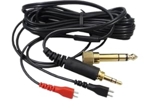 Hensych replacement audio cable Cord Wire for Sennheiser HD25 HD560 HD540 HD480 HD430 414 HD250 headphones