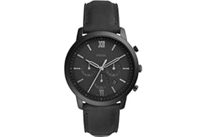 FOSSIL Neutra Montre pour Homme, Mouvement Chronographe avec Bracelet en Acier Inoxydable ou en Cuir