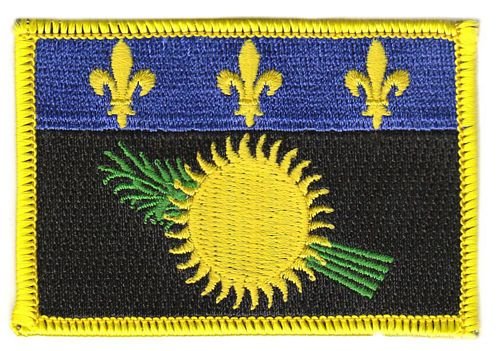 Preisvergleich Produktbild Flaggen Aufnäher Patch Guadeloupe