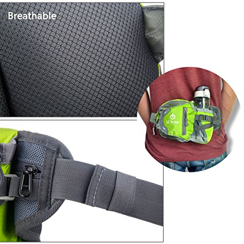 Taille Tasche,Tragbare Wasserflasche Design Auf der Taille Tasche für Reisen, und Outdoor Aktivitäten nylon fabric multied-color, by LC Prime - 6